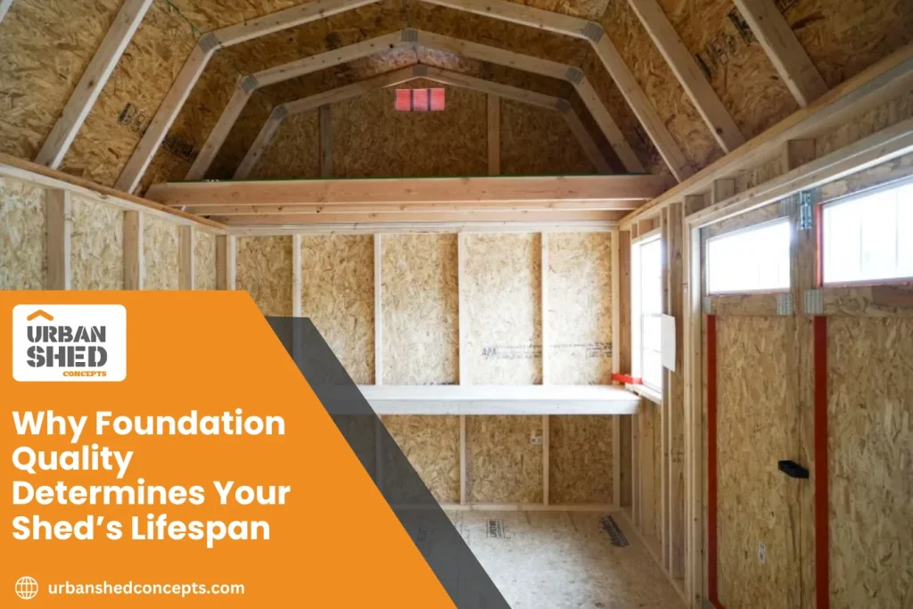 Why Foundation Quality Determines Your Shed’s Lifespan